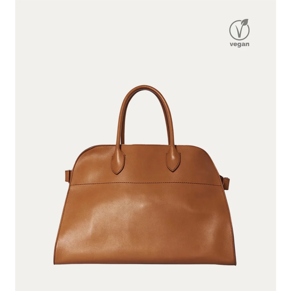 Modavo Parisian Stroll Bag Vegan Leather Tan Handbag